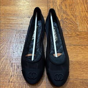 Chanel Mesh Ballet Flats